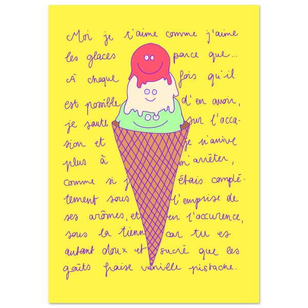 Je T'aime Comme La Glace